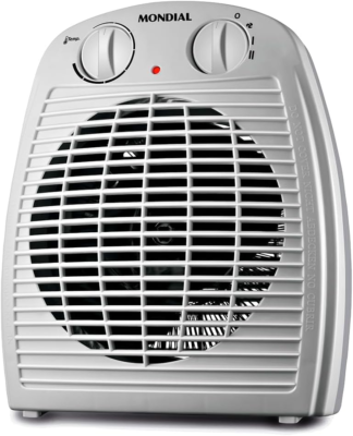 Aquecedor de Ar Mondial, 110V, Cinza, 1500W – A-08