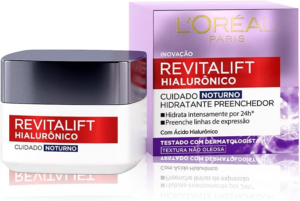 Creme Facial Anti-idade L’Oréal Paris Revitalift Hialurônico Noturno, 49g