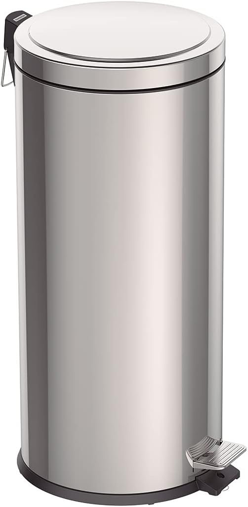 Lixeira Tramontina – 30 L com Pedal e Acabamento Polido