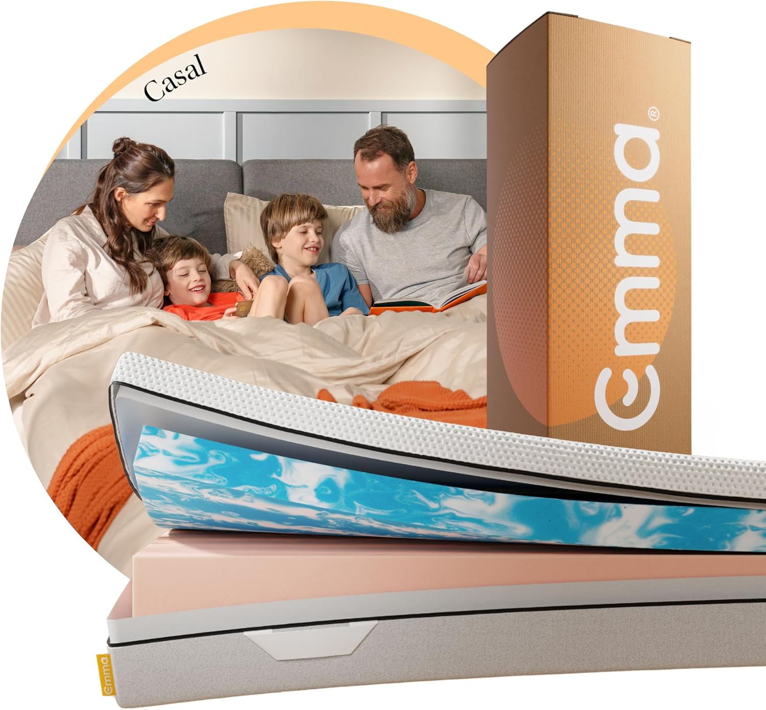 Colchão Casal Emma Duo Comfort