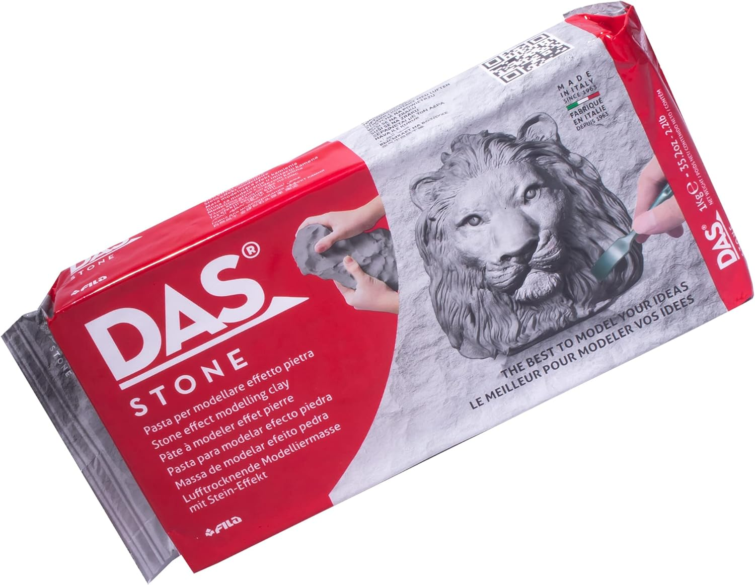 DAS, Massa para Modelar, Stone, 1Kg