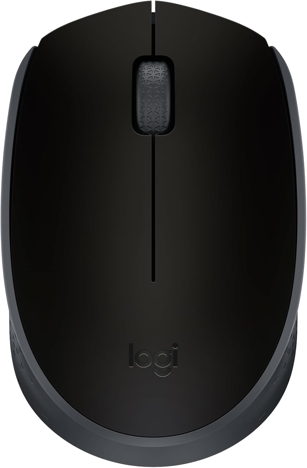 Mouse sem fio Logitech M170 com Design Ambidestro Compacto, Conexão USB e Pilha Inclusa – Preto