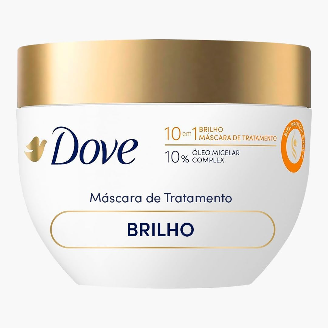 Dove Máscara De Tratamento Brilho Pote 270G