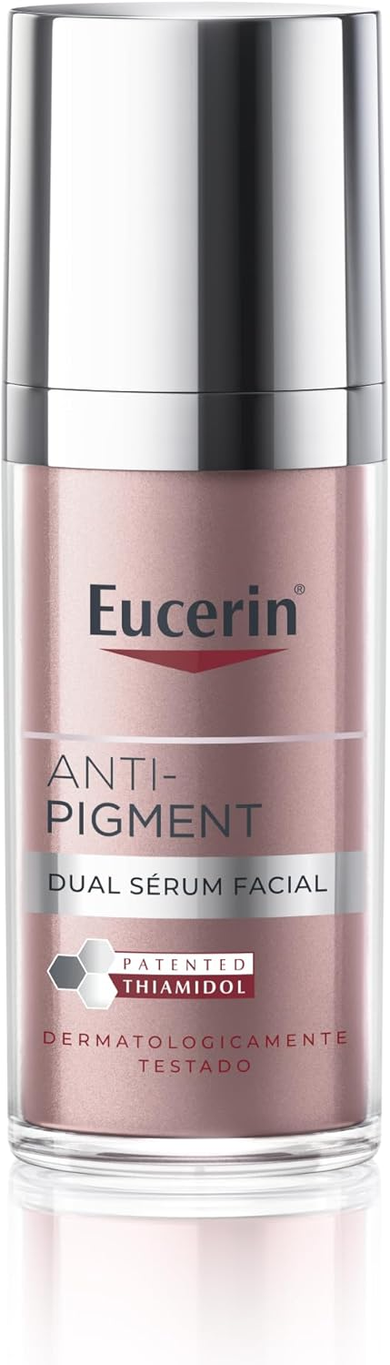 EUCERIN Dual Sérum Facial Antimanchas e Anti-Idade 30ml, Anti-Pigment, Clareador, Thiamidol, Ácido Hialurônico