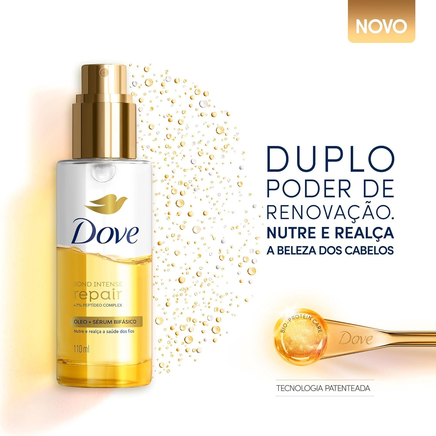 Dove Óleo + Sérum Bifásico Bond Intense Repair 110 ml