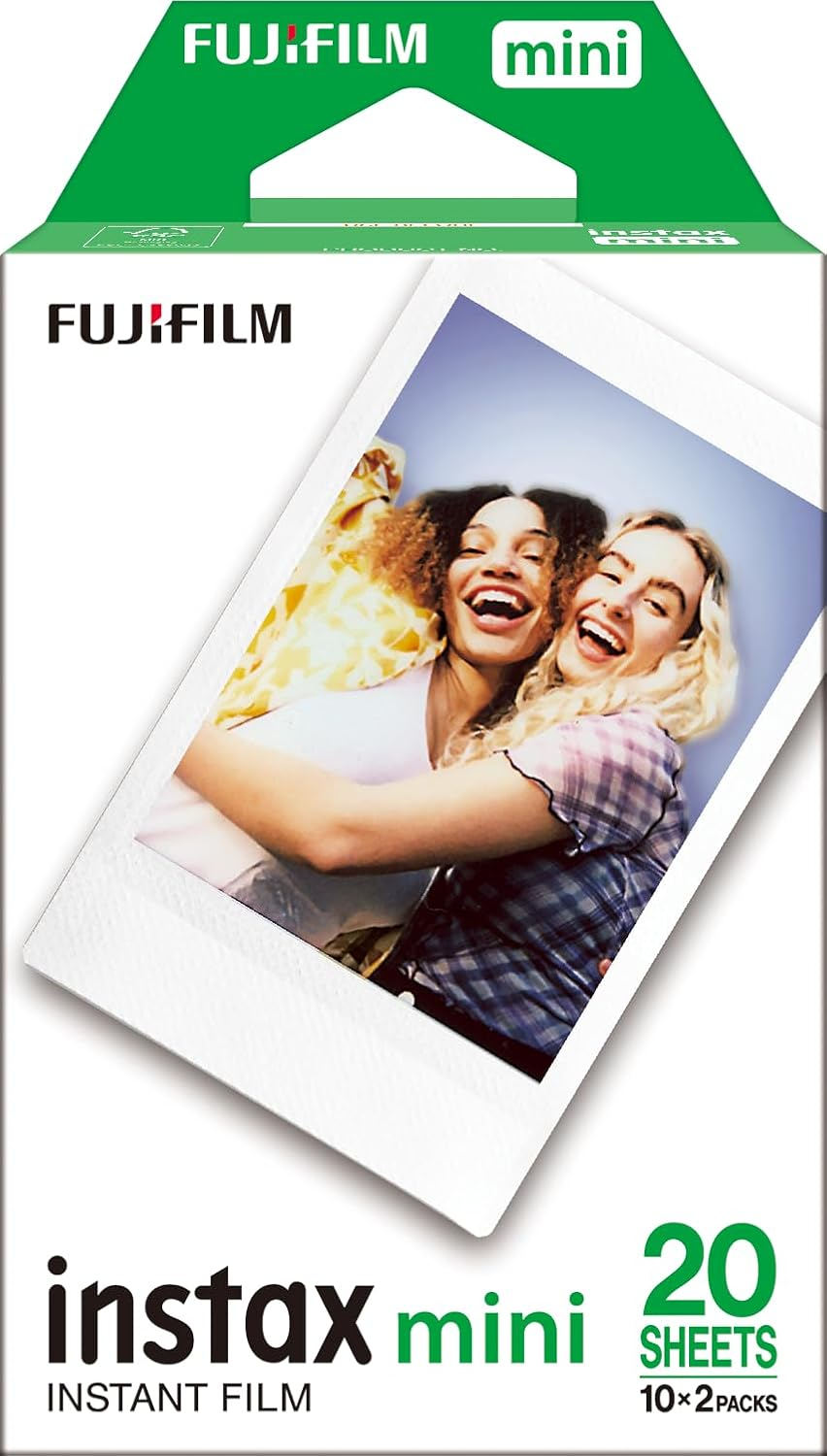 Fujifilm Filme Instax Mini com 20 Fotos, 8.6 x 5.4 cm