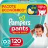 Pampers Fralda Calça Premium Care Ajuste Total, 1 Unidade
